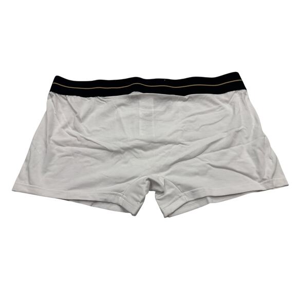 13-62 ROBERTO CAVALLI Men's NWT Boxer Brief Cotton Knitted Panties White 2XL - Picture 3 of 7